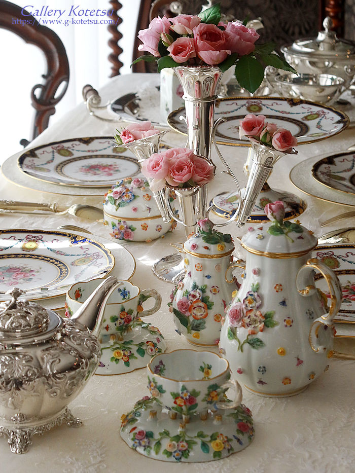 �A���e�B�[�N�V���o�[�C�p�[�� antique silver epaergne