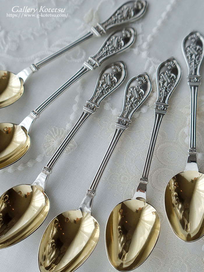 Vo[eB[Xv[ antique silver tea spoon