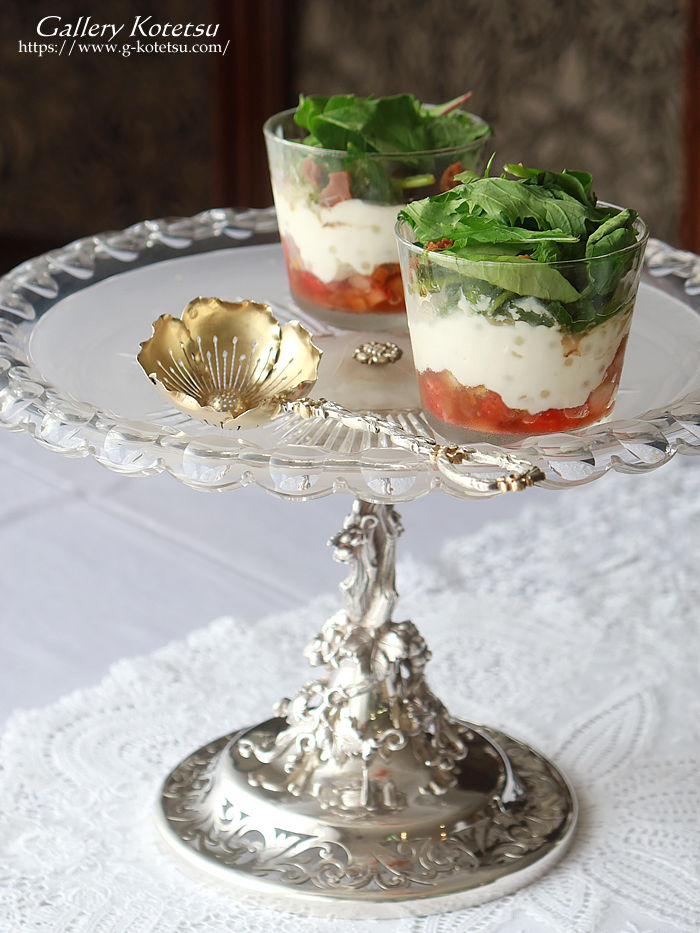 AeB[Vo[@R|[g@p antique silver compote