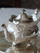 AeB[NVo[eB[Zbg antique silver teaset