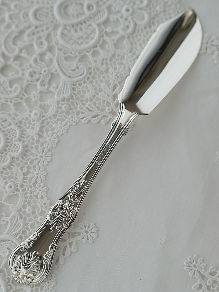 AeB[NVo[@o^[iCt antique silver butter knife