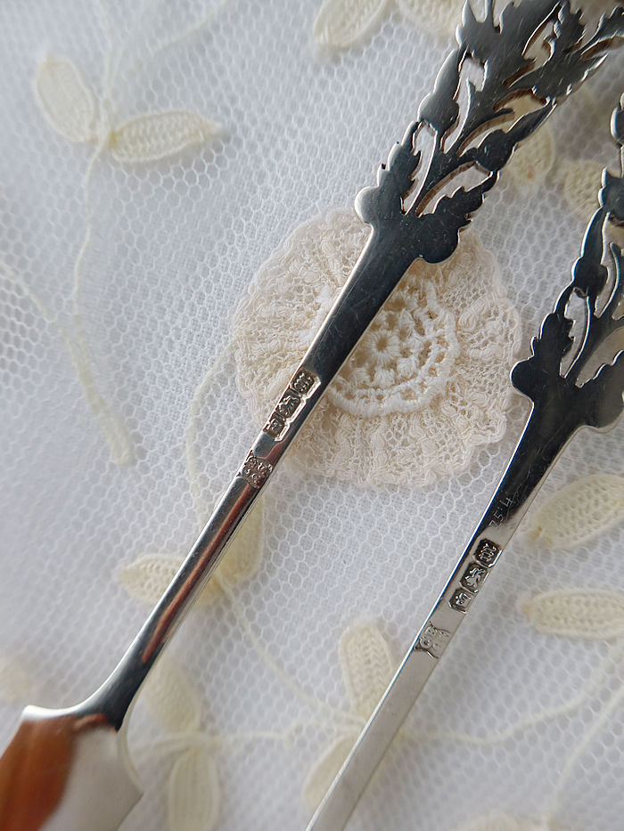 AeB[NVo[@o^[iCt antique silver butter knife