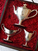 AeB[NVo[eB[Zbg antique silver teaset