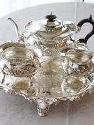 �A���e�B�[�N�V���o�[�e�B�[�Z�b�g antique silver teaset