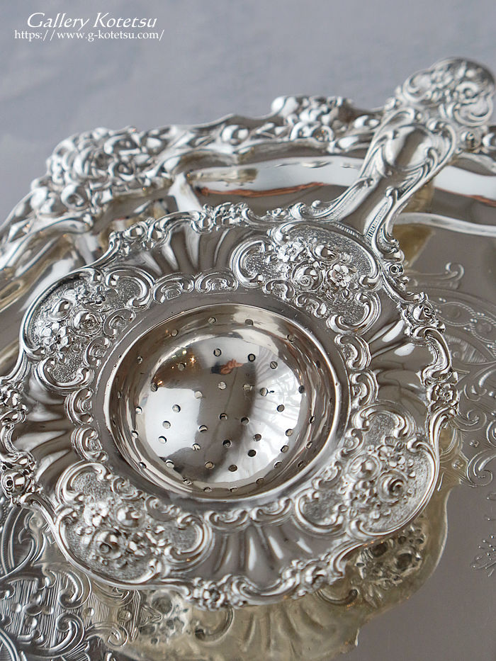 �A���e�B�[�N�V���o�[ antique silver agate handle cutlery