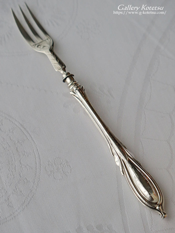 �A���e�B�[�N�V���o�[ antique silver caddy spoon