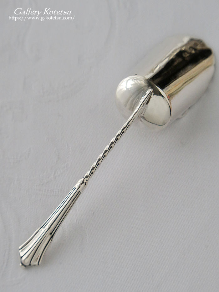 �A���e�B�[�N�V���o�[ antique silver caddy spoon