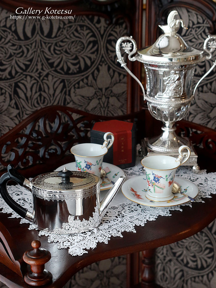 �p����� sterling siver antique silver tea pot �A���e�B�[�N�V���o�[�@�e�B�[�|�b�g