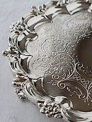 �V���o�[�T�����@ antique silver salver