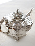 �A���e�B�[�N�V���o�[�e�B�[�Z�b�g antique silver teaset