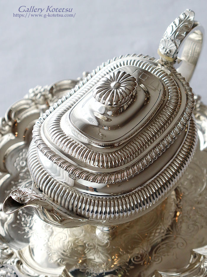 �X�^�[�����O�V���o�[�e�B�[�|�b�g antique silver teapot sterling silver teapot