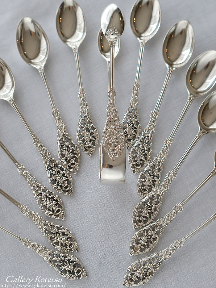 �A���e�B�[�N�V���o�[�@�X�v�[�� antique silver teaspoon