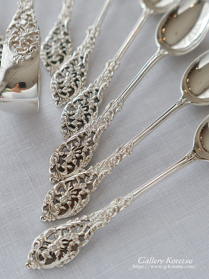 �A���e�B�[�N�V���o�[�@�X�v�[�� antique silver teaspoon