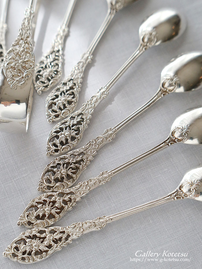 �A���e�B�[�N�V���o�[�@�X�v�[�� antique silver teaspoon