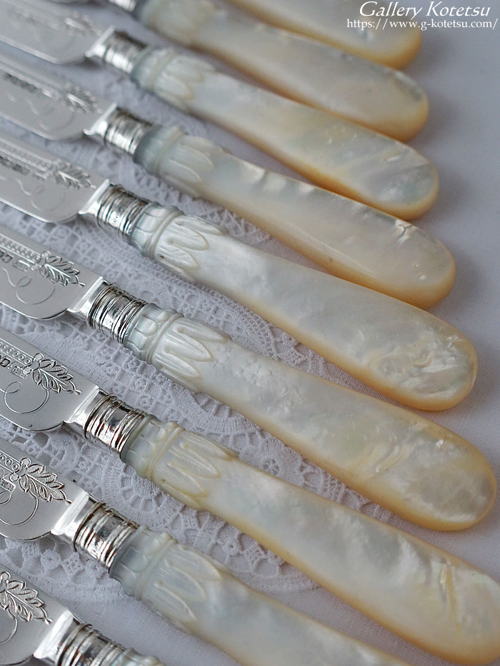 �p����� sterling siver antique silver dessert cutlery