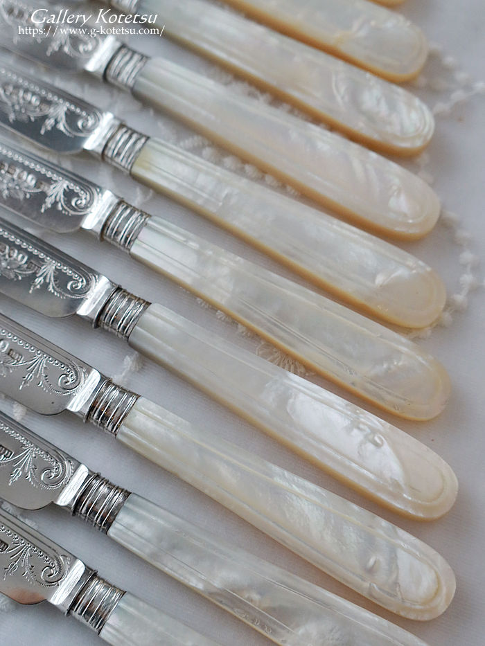 �p����� sterling siver antique silver dessert cutlery