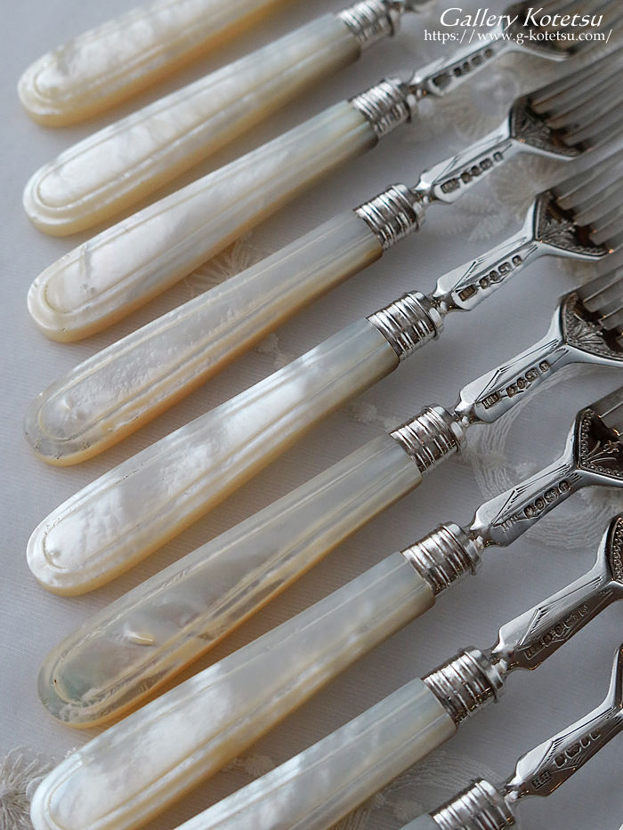 �p����� sterling siver antique silver dessert cutlery