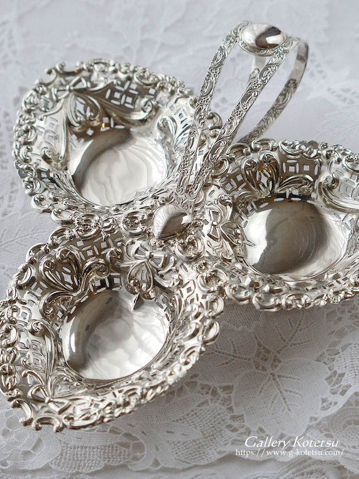 �A���e�B�[�N�V���o�[ antique silver dish