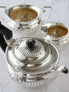 アンティークシルバーティーセット antique silver teaset