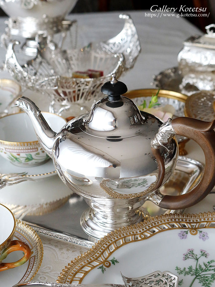 �p����� sterling siver �A���e�B�[�N�V���o�[�@�e�B�[�Z�b�g antique silver tea set