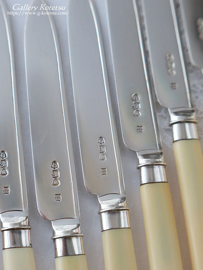 �A�C�{���[�e�B�[�i�C�t�@�A���e�B�[�N�V���o�[ ibory tea knife antique silver 