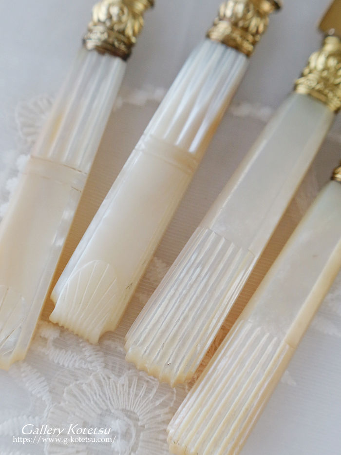 �t�����`�V���o�[�@�f�U�[�g�J�g�����[ antique silver dessert cutlery