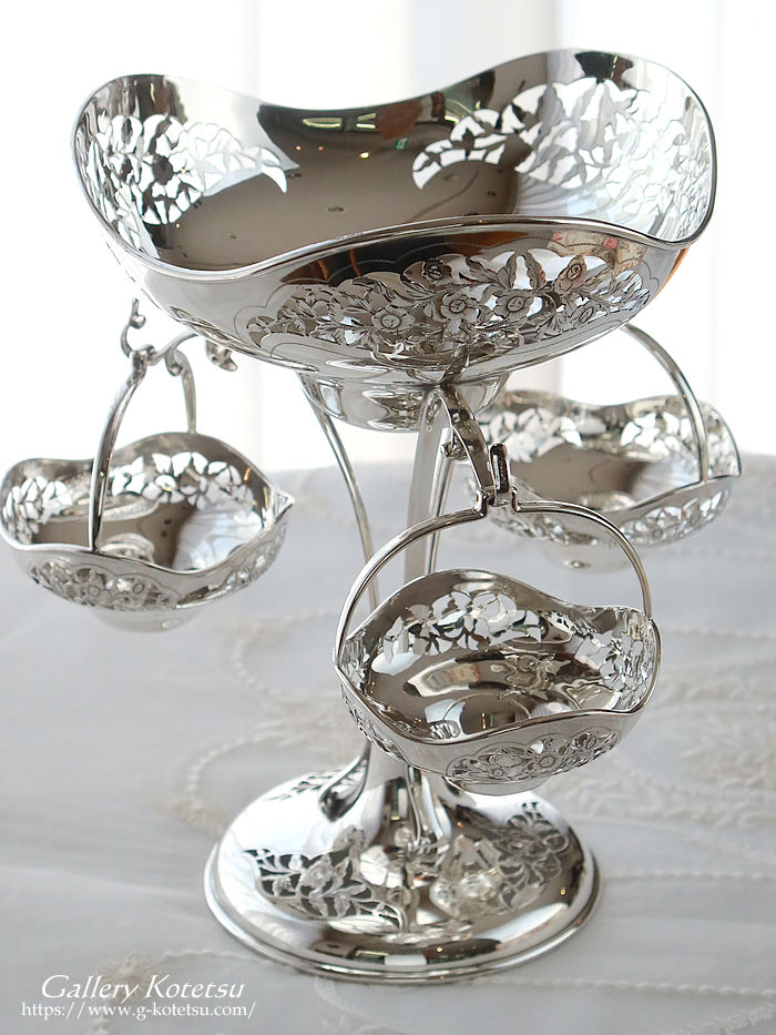 �A���e�B�[�N�V���o�[�@�C�p�[�� antique silver epergne