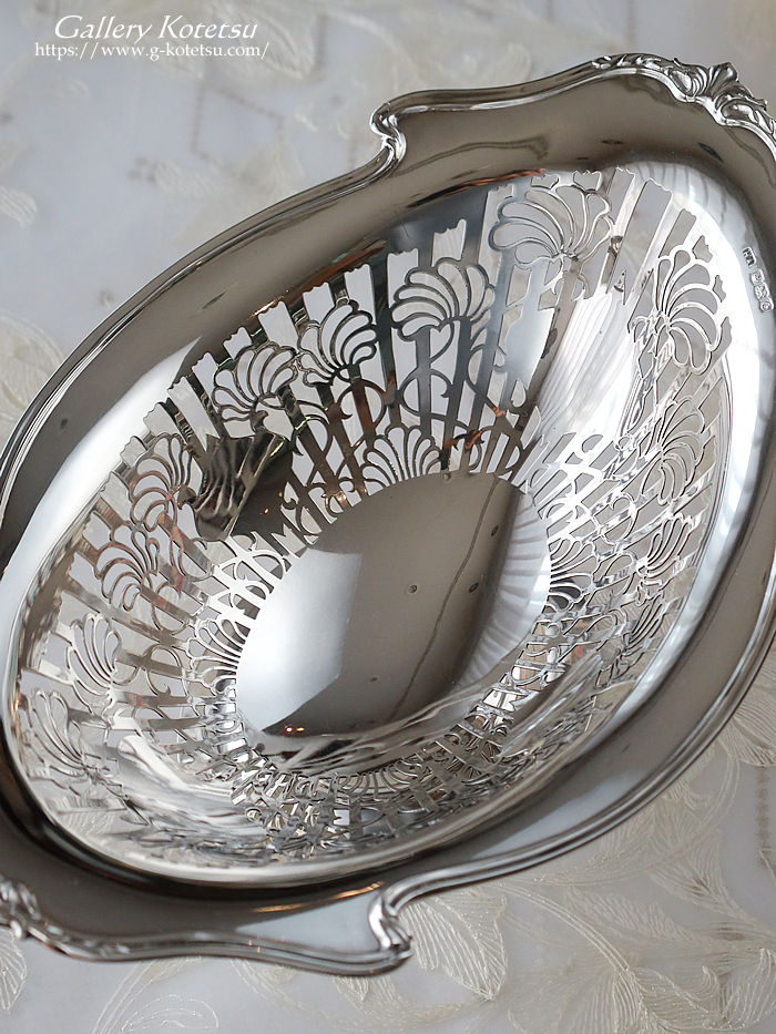 �A���e�B�[�N�V���o�[�@�p����� antique silver dessert dish