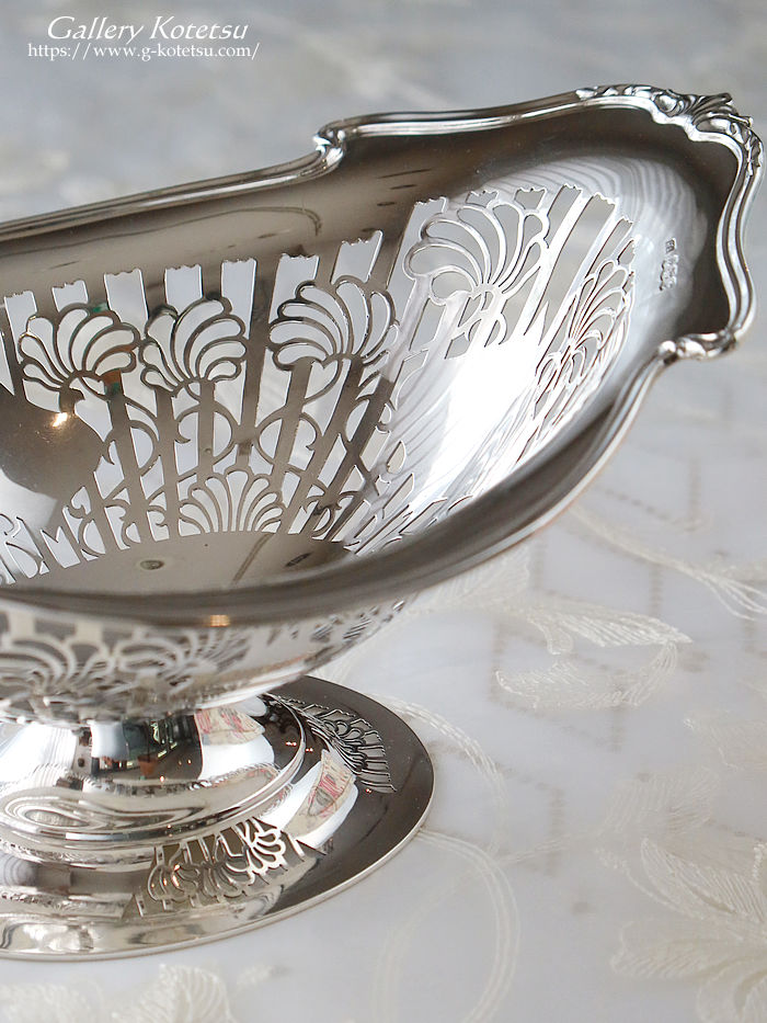 �A���e�B�[�N�V���o�[�@�p����� antique silver dessert dish