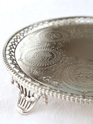 �V���o�[�T�����@ antique silver salver