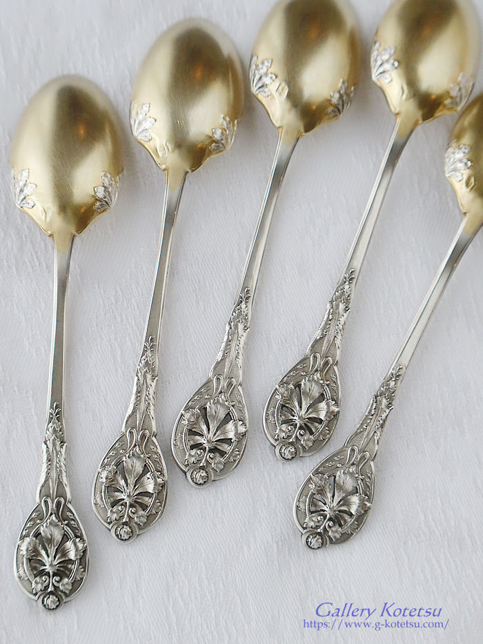 �t�����`�V���o�[ antique silver teaspoon