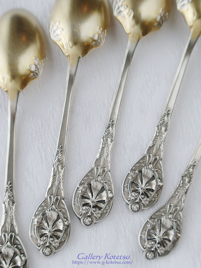 �t�����`�V���o�[ antique silver teaspoon