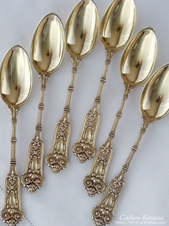 �A���e�B�[�N�V���o�[�@�e�B�[�X�v�[���@antique silver teaspoon