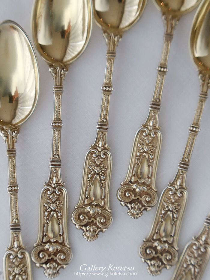 �A���e�B�[�N�V���o�[�@�e�B�[�X�v�[���@antique silver teaspoon