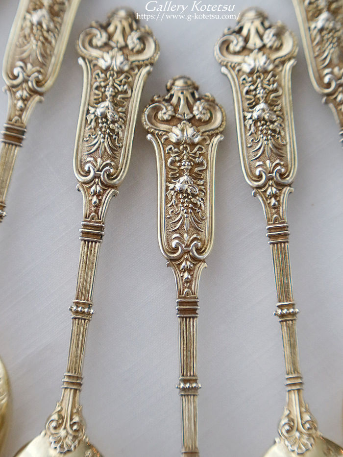 �A���e�B�[�N�V���o�[�@�e�B�[�X�v�[���@antique silver teaspoon