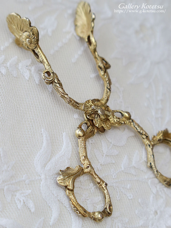 �A���e�B�[�N�V���o�[�@�V���K�[�j�b�v�X�@antique silver sugar nips