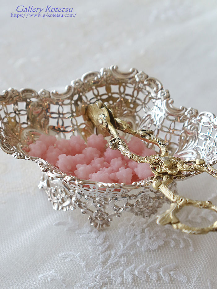 �A���e�B�[�N�V���o�[�@�V���K�[�j�b�v�X�@antique silver sugar nips