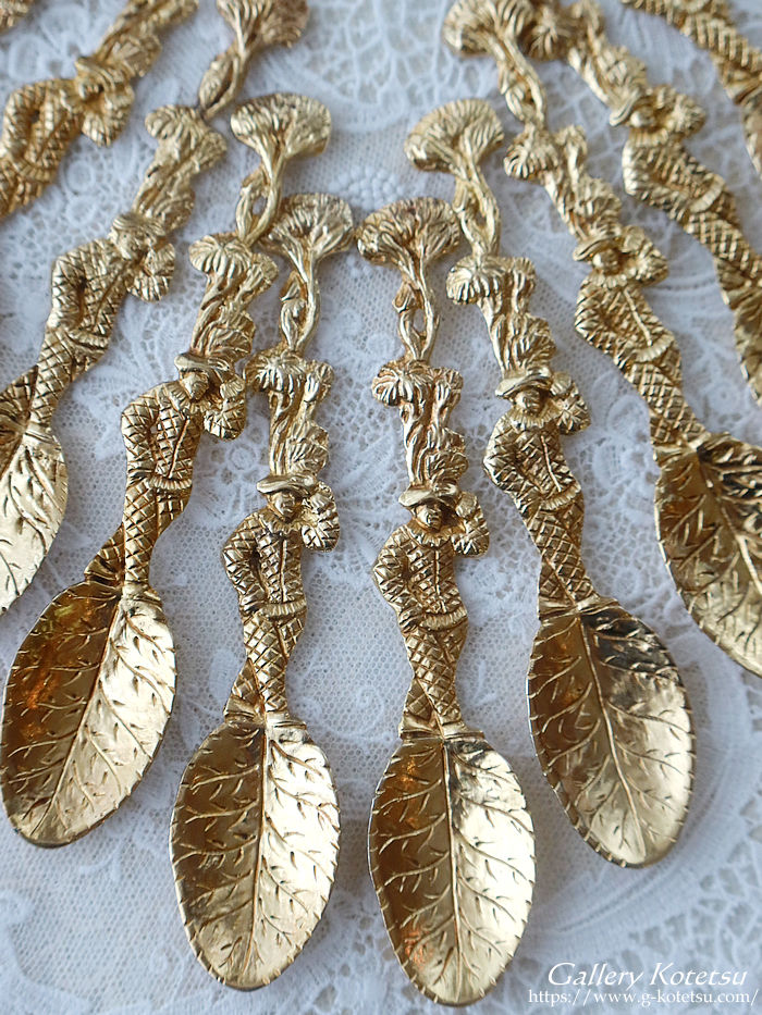 �A���e�B�[�N�V���o�[�@�e�B�[�X�v�[�� antique silver tea spoon