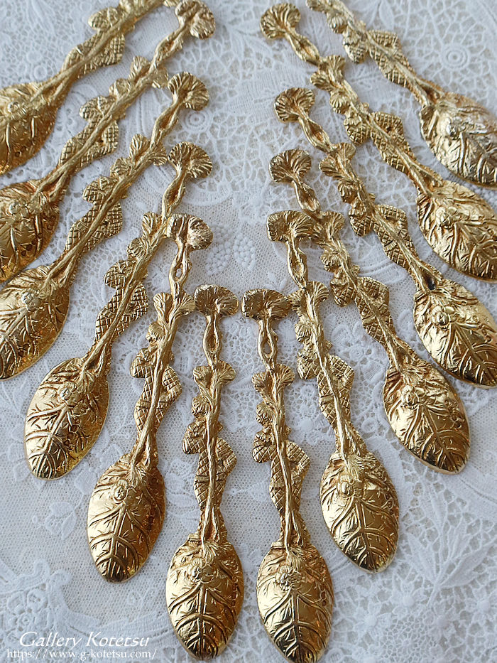 �A���e�B�[�N�V���o�[�@�e�B�[�X�v�[�� antique silver tea spoon