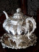 アンティークシルバーティーセット antique silver teaset