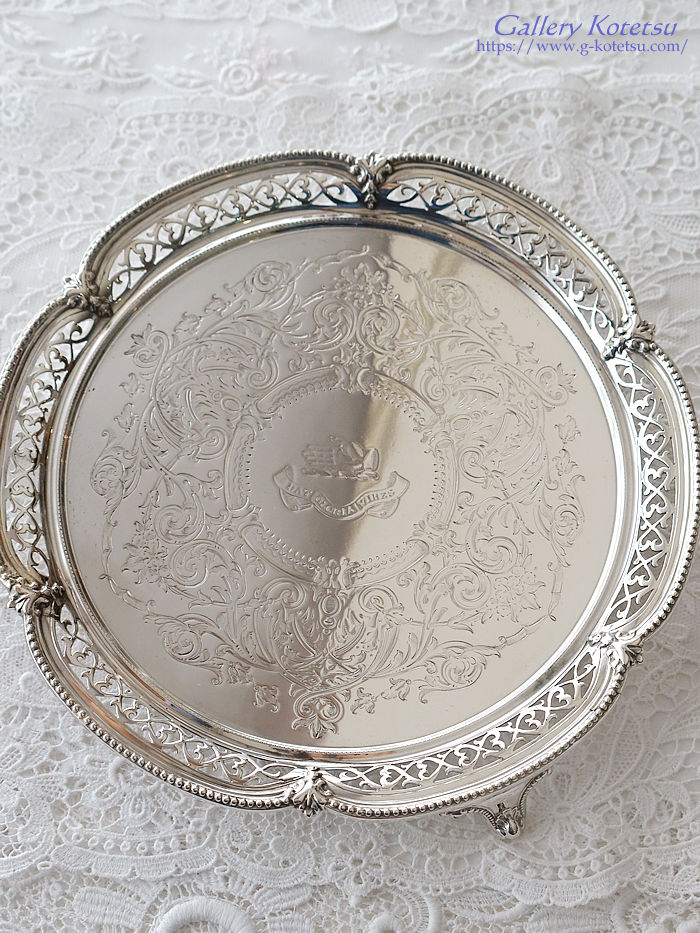 �A���e�B�[�N�V���o�[�T�����@ antique silver salver
