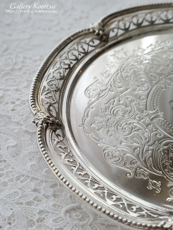 �A���e�B�[�N�V���o�[�T�����@ antique silver salver